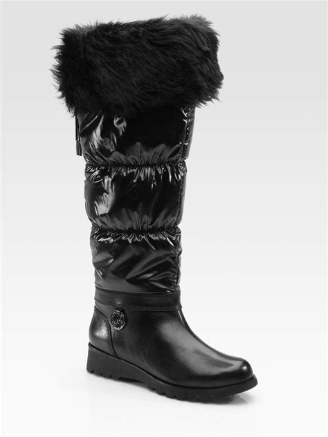 michael kors snow boot|saks michael kors winter boots.